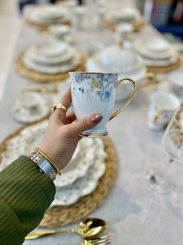 سرویس غذاخوری ۶ نفره چینی بونچاینا