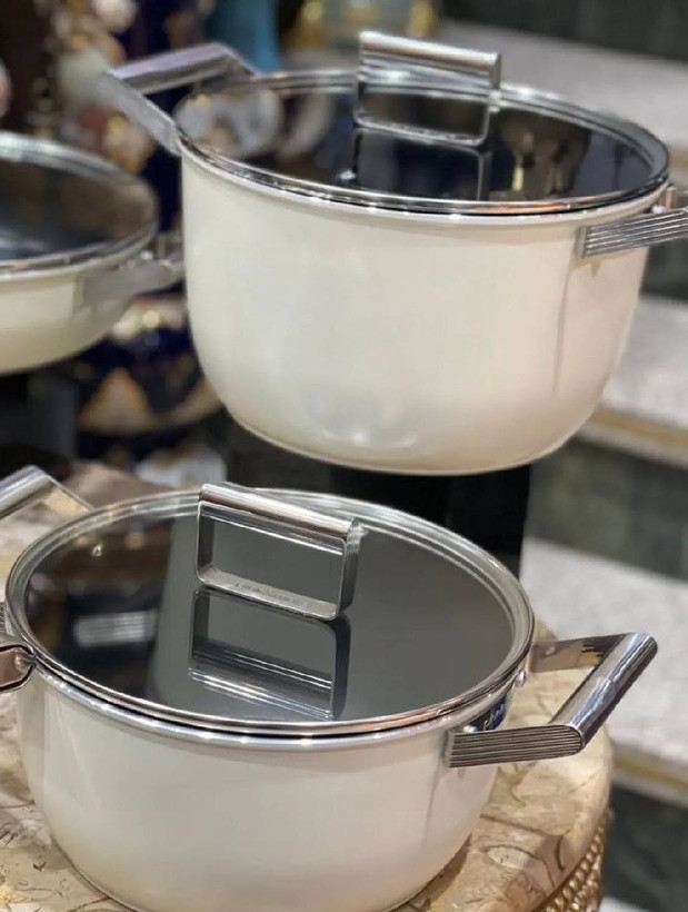 سرویس قابلمه پینک مور مدل GOURMET ۹ پارچه