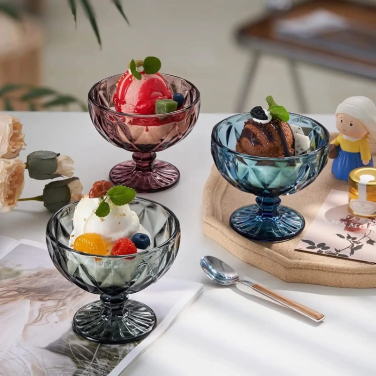 بستنی خوری کریستال رنگی