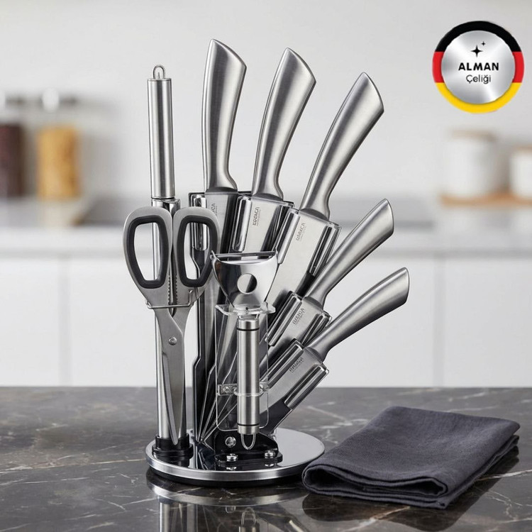ست چاقوی کاراجا Karaca Meister Palm ۹ پارچه استیل
