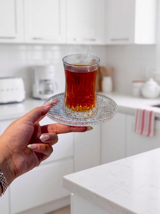 استکان نعلبکی Elysia برند Paşabahçe