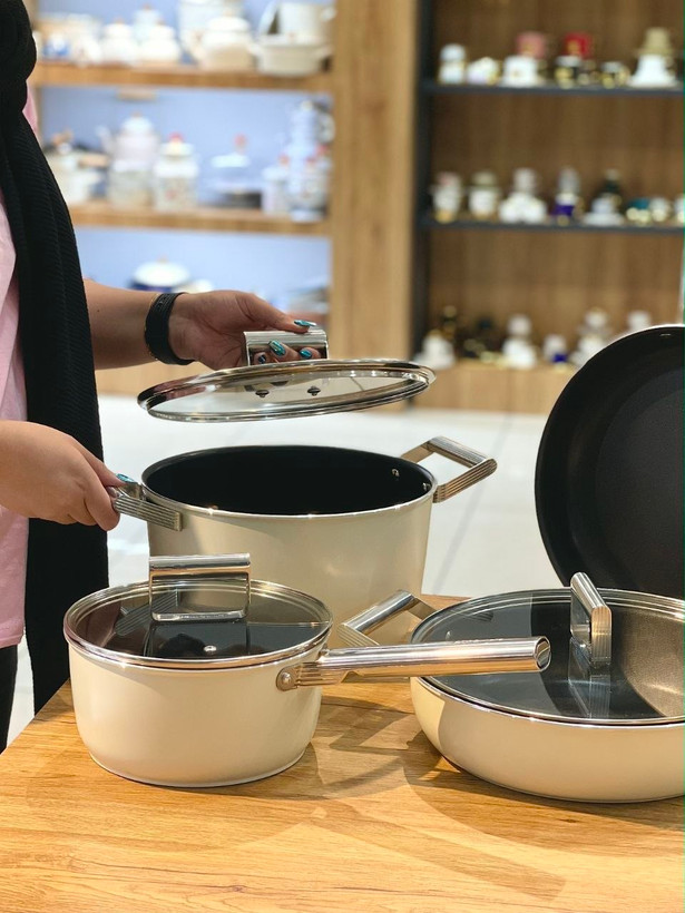 سرویس قابلمه پینک مور مدل GOURMET ۹ پارچه