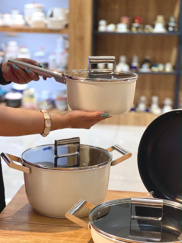 سرویس قابلمه پینک مور مدل GOURMET ۹ پارچه