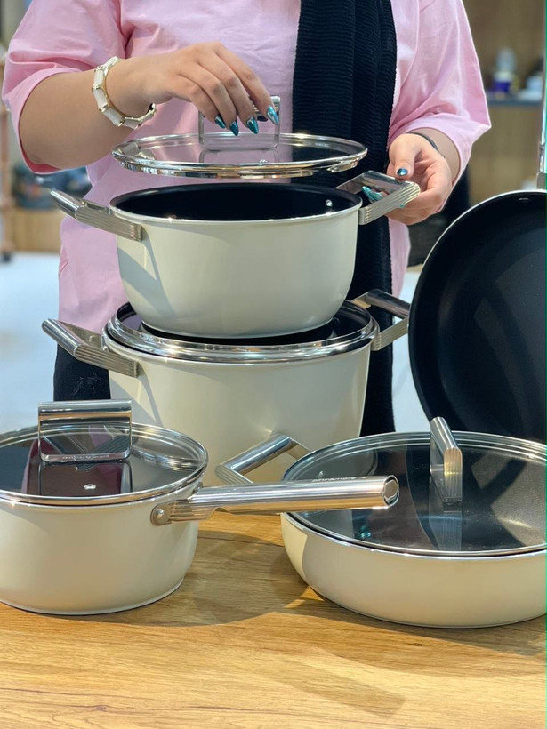 سرویس قابلمه پینک مور مدل GOURMET ۹ پارچه