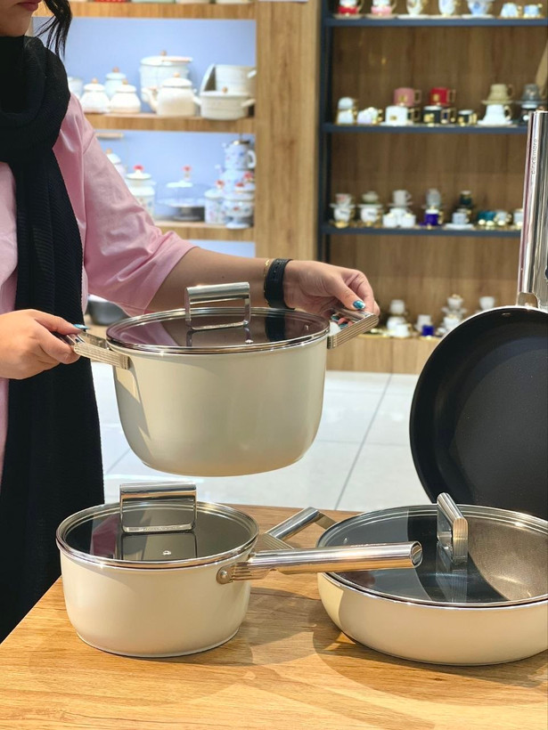 سرویس قابلمه پینک مور مدل GOURMET ۹ پارچه
